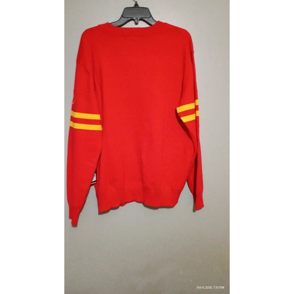 Ultra GAME NFL Kansas City Chiefs‎ Red Sweater Size M Team Apparel